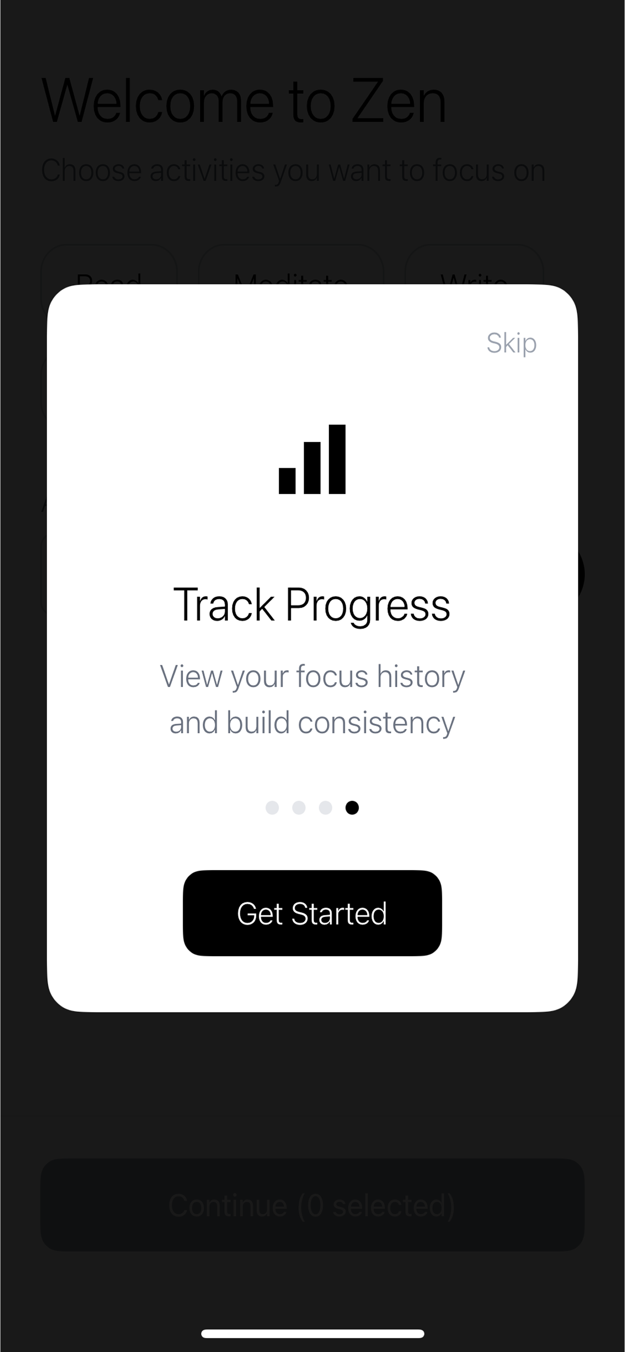 Track Progress